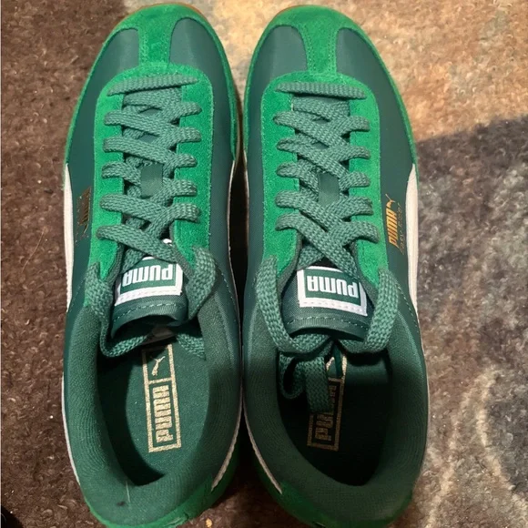 Puma Green Sneakers - Picture 1 of 3